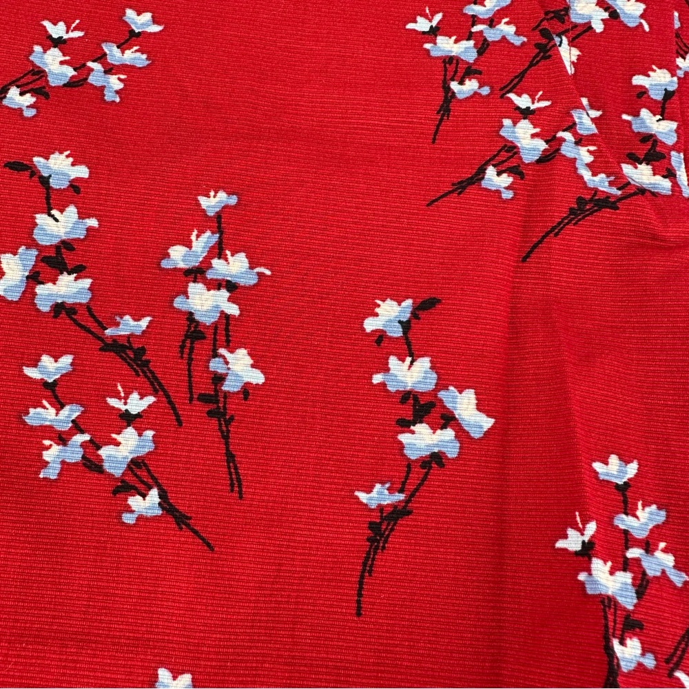 LOFT The Riviera Short Floral Printed Tie Waist Size 14 NWT - Picture 4 of 7